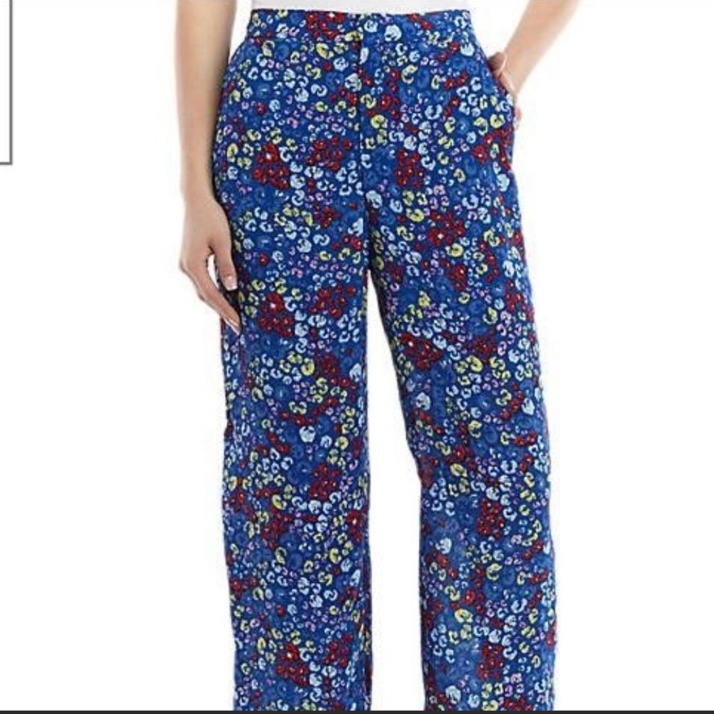 Kaari Blue Wide Leg Pants